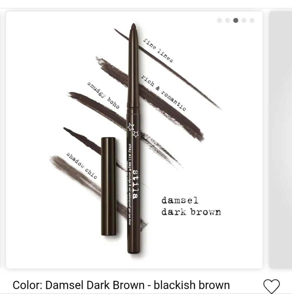 Stila Eye Liner Stay All Day Smudge Stick Waterproof Eyeliner Damsel New NWOB ✨️